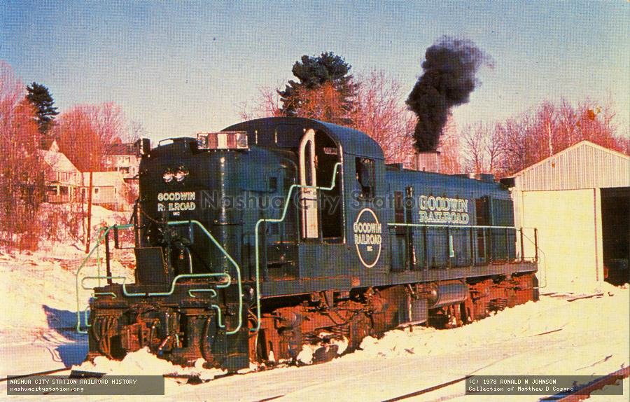 Postcard: Goodwin Railroad #1
